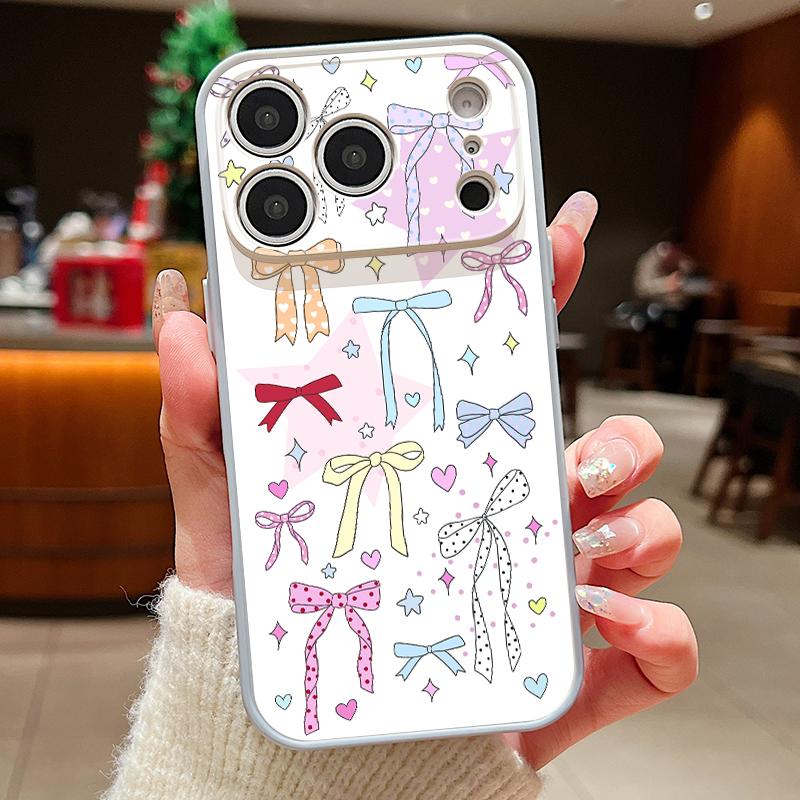 Buntes Schleifenmuster Hülle Für iPhone 17 Pro Max iPhone 16 Pro Max 15 14 13 Magnetisch Für Magsafe Hybrid TPU+PC Matte Abdeckung