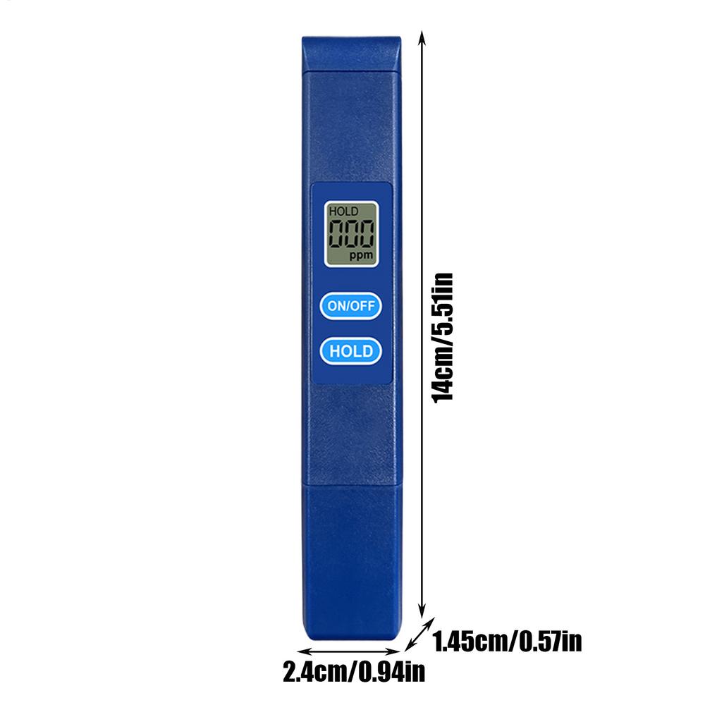 Water Tester Drinking Water Meter High PrecisionTotal Dissolved Solids Meter Pocket Tester for Water Purity Analysis