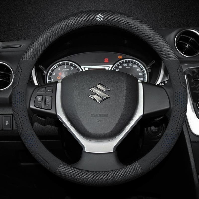 Cat Steering Wheel Cover For Suzuki Ignis Jimny SX4 S-Cross Swift Grand-Vitara Aito Baleno Celerio Ciaz Equator Ertiga Samura