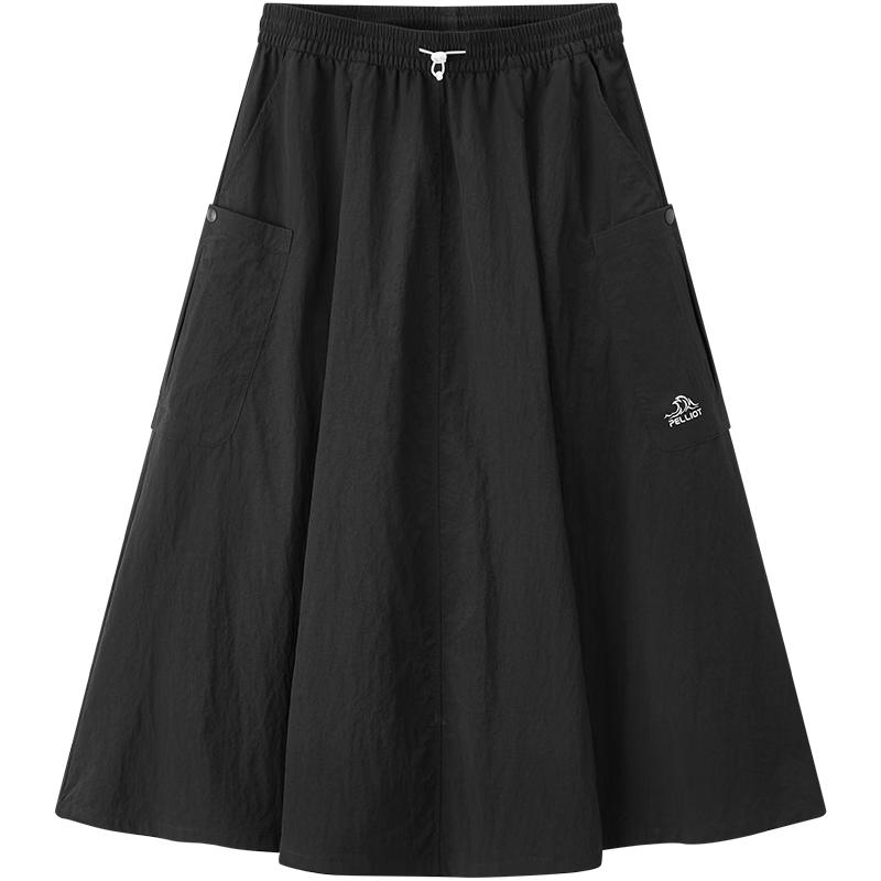 Pelliot Zhao Lusi Endorsed Lightweight Athletic Midi Skirt L