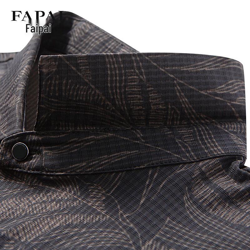 FAPAI Imported Fabric Summer Men's Short Sleeve Shirt