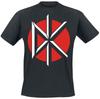 Dead Kennedys Classic Cross Symbol Print Cotton Tshirt Unisex Unisex Punk Band Unisex Short Sleeve Tee