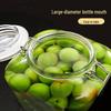 ZISIZ Square Glass Fermentation Jar with Stainless Steel Faucet