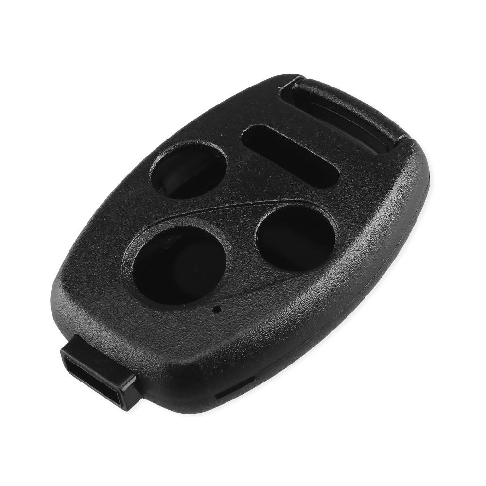 KEYYOU 50X 2/3/4 Button Remote Car Key Case Shell For Honda Accord Civic CRV Pilot 2007 2008 2009 2010 2011 Key Cover No Blade