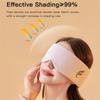 Schlaf-Augenmaske, heller Schatten, warm, kühl, Dual-Sense-Raumkapsel, Augenmaske, schalldichte Ohrmaske, Schlafmaske, verstellbares Nickerchen auf Reisen