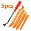 5pcs Car Trim Removal Tool Kit Car Radio Panel Door Window Fastener Remover Tool Set