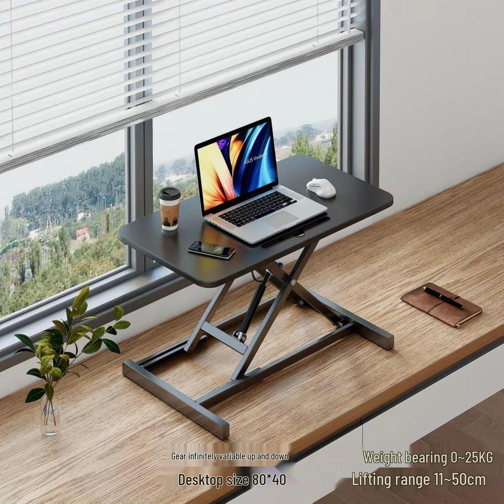Mesa Ajustável em Altura para Laptop | Estação de Trabalho para Escritório e Casa