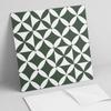 PVC Tiles With A Motif Easy Decoration For Dining Room Geometric Checkerboard Pattern 9x30x30 Cm
