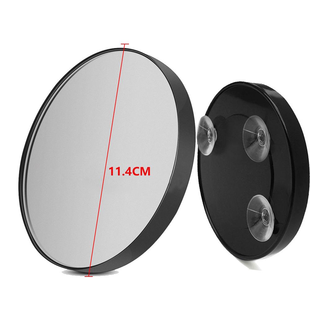 11cm Suction Cup Magnifying Makeup Mirror 10x 30x for Pimple Extraction, Blackhead Remover & Beauty Tool, HD Clarity.