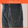 Chain Pants Personalized Punk Pendant For Women Men Fashion Metal Geometric Hollow Jeans Chain Body Jewelry Accessories