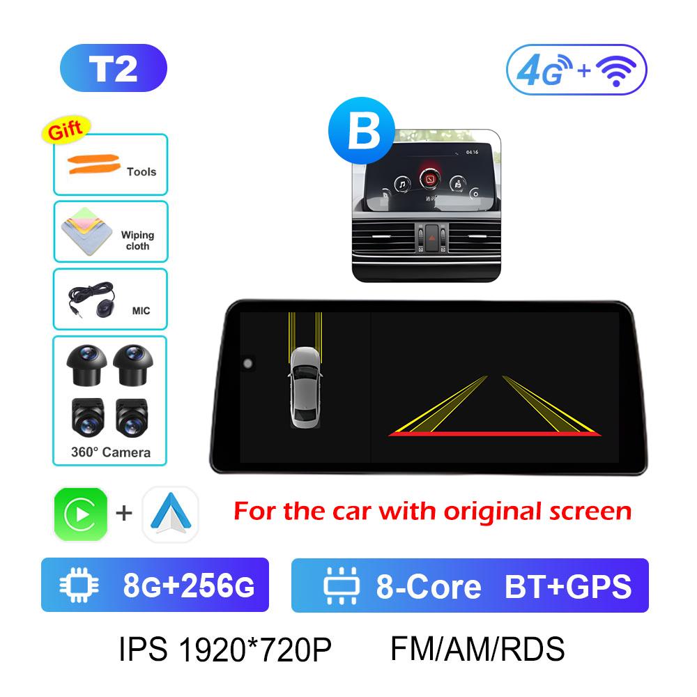 Wireless Carplay Android OS for Mazda CX4 2016 2017 2018 2019 - 2021 DSP Stereo Car Video Multimedia Radio Player Cooling Fan 4G