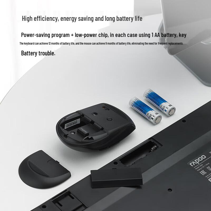Rapoo Multi-mode Wireless Keyboard Mouse Combo