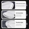 Beilaien A5 Melamine Oval Serving Plate