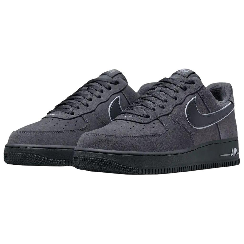 Nike Air Force 1 07 Lv8 Classic Comfortable Sneakers Men sneakers Dark-Gray IQ0292-060