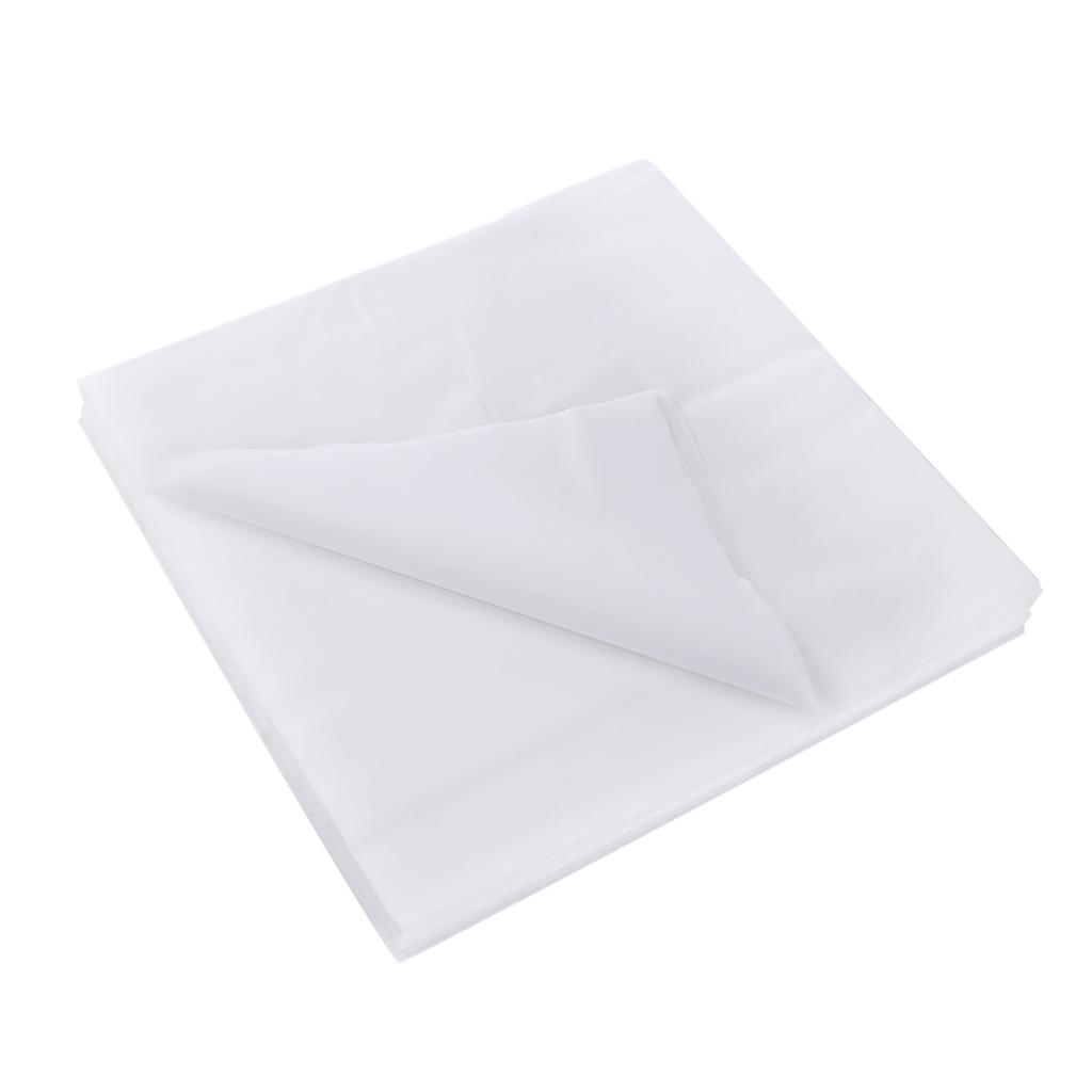 100Pcs Bag Square Spa Face Hole Cover Beauty Salon Disposable Towel Non woven Fabric Massage Cover