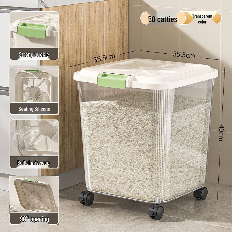 Thickened Insect-Proof Moisture-Proof Rice and Flour Storage Bin