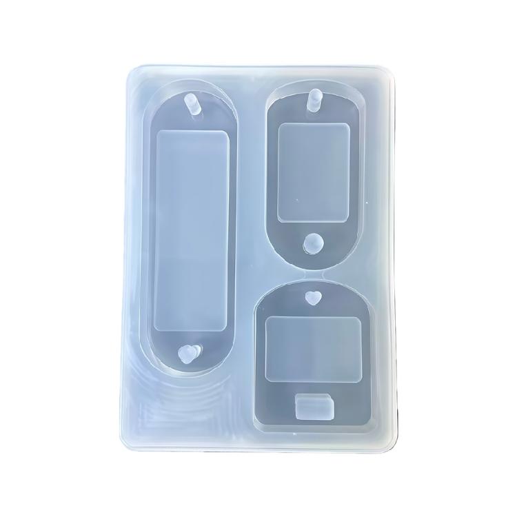 

Practical Liquid Sand Resin Earring Molds Key Chain Silicone Handmade Mold Silicone Texture Suitable for Home Decorating 1