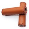 Leather Leather Bicycle Grips Retro Cycling Grip Bicycle Handlebar Grips Vintage Bicycle Grips