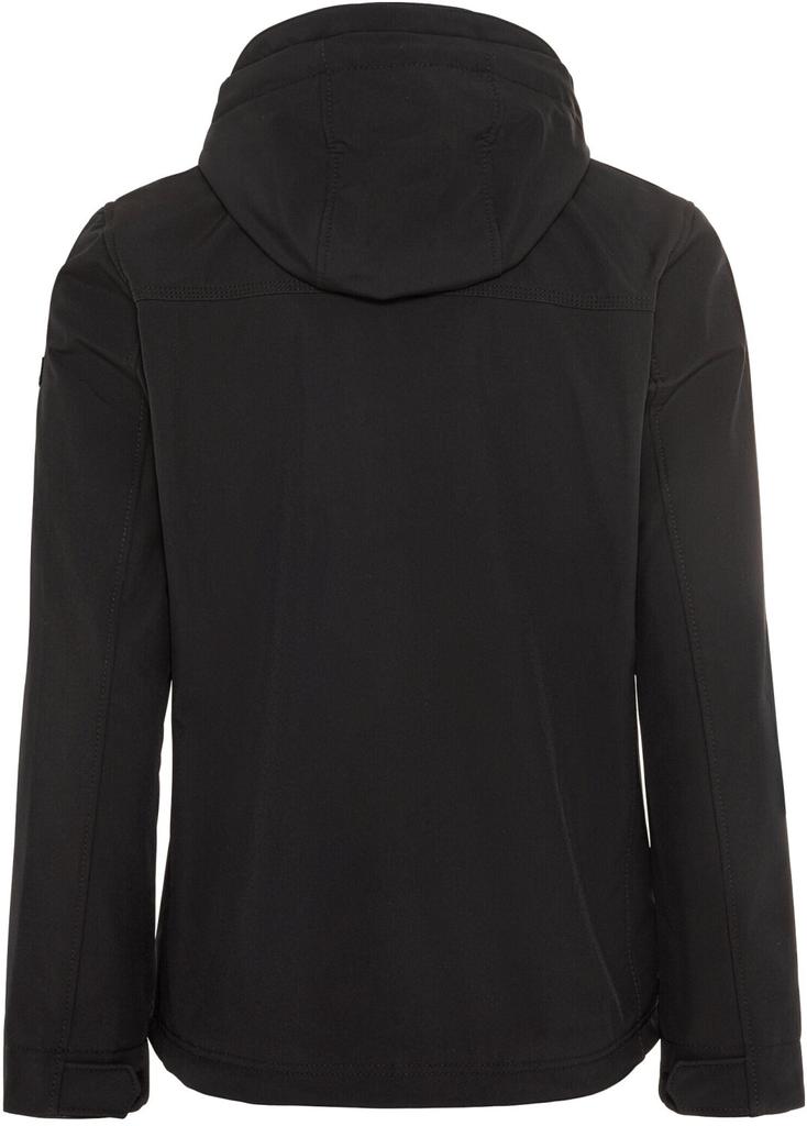 Демисезонная куртка Camel Active Softshell-Jacke mit abnehmbarer Kapuze (430950 9O22) (430950 9O22 09) black