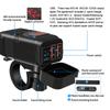 12V Motorcycle Dual USB Quick Charger QC3.0 Handlebar Fast Charging Waterproof Socket Adapter Digital Voltmeter ON OFF Switch
