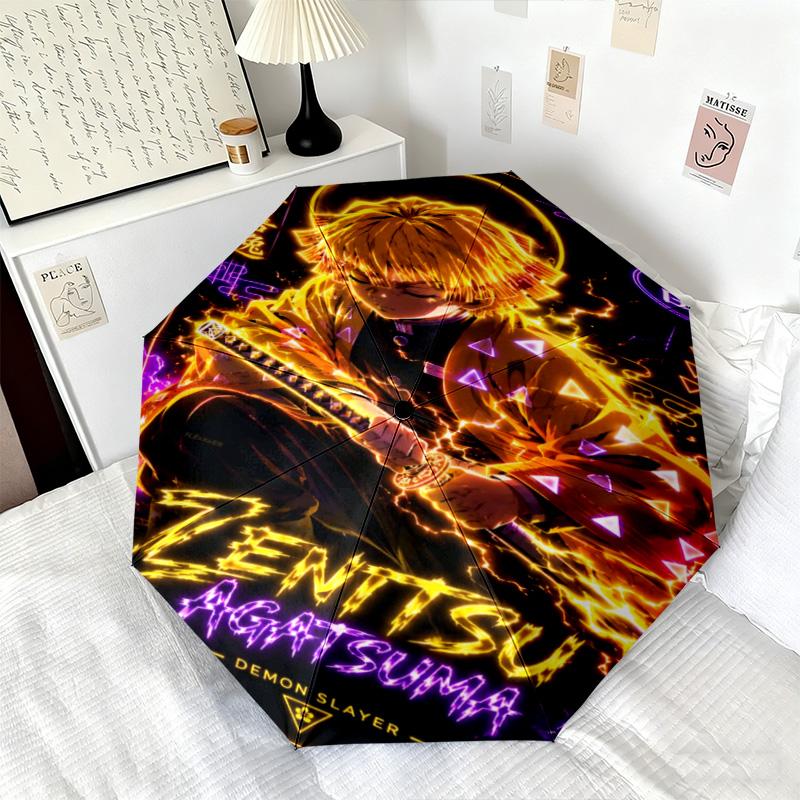 Japanese-style Cartoon Demon Slayer Kamado Tanjiro & Kamado Nezuko Umbrella Including Home Travel and Outdoor Activities Multi Functional Umbrella 28