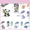 Dinosaur Animal 3d Model Craft Kit Diy Paper Jigsaw Puzzle Kid Toy Educational