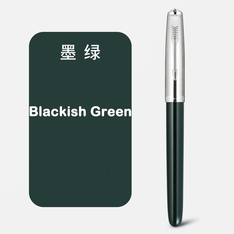 JINHAO 86 Resin Classic Fountain Pen Silver Cap Extra Fine Nib 0.5mm Ink Pen School Office Supplies Writing Pens Stationery
