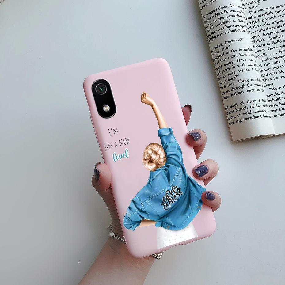 For Xiaomi Redmi 7A Case Daisy Sunflower Painted Soft Silicon Phone Back Cover Cases For Xiaomi Redmi 7A 7 A Redmi7A Case Fundas
