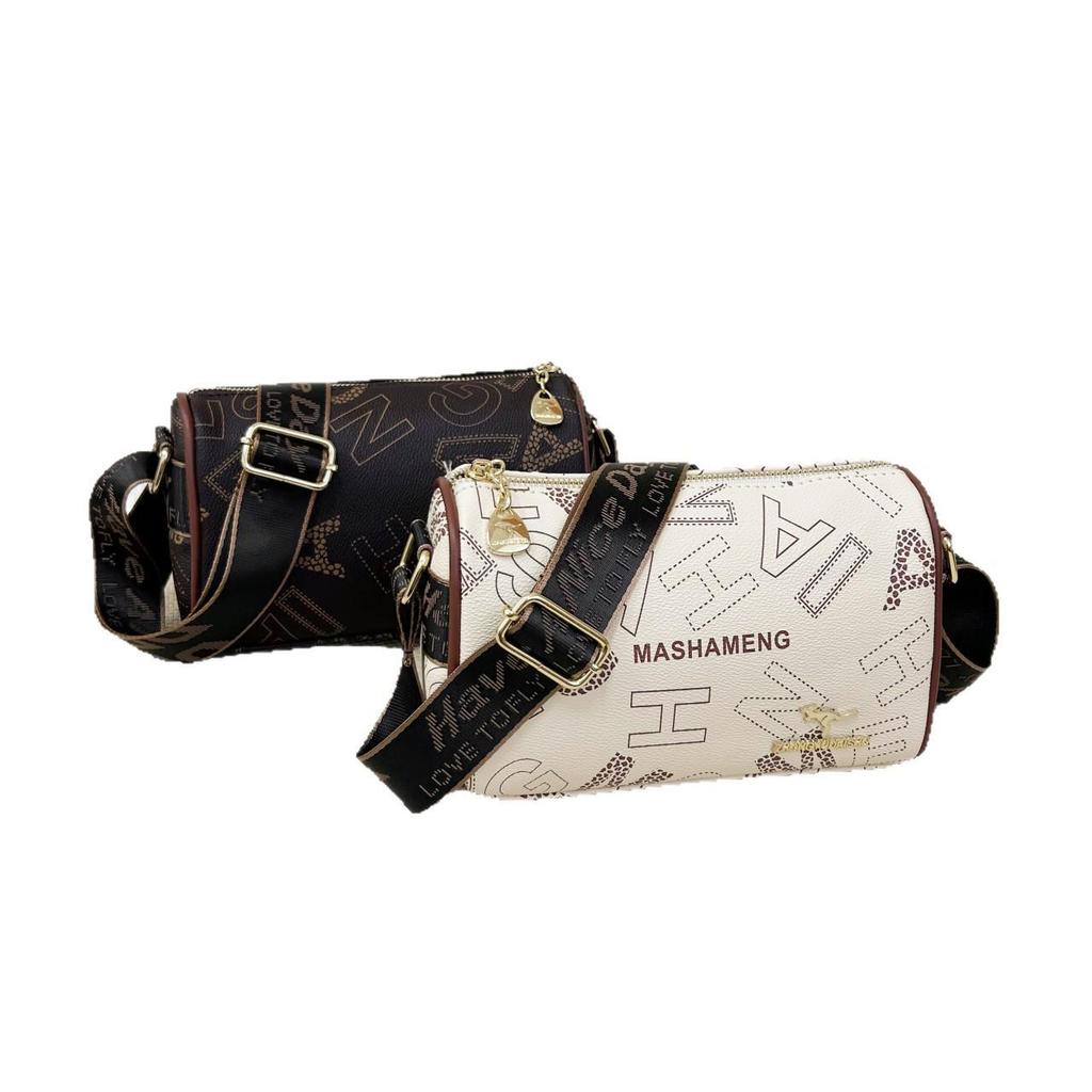 Trendy Versatile Floral Crossbody Shoulder Bag - Large Capacity Pillow Design