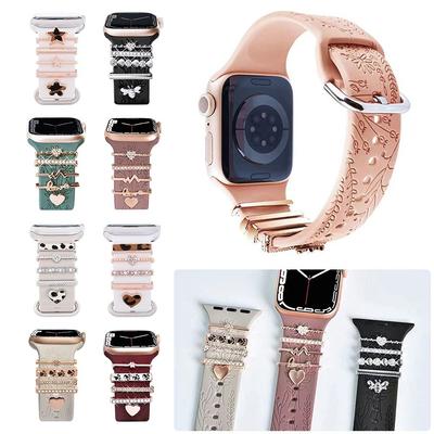 Metal Bracelet Brooch Strap Accessories Decorative Ring Watch Band Ornament Wristbelt Charms