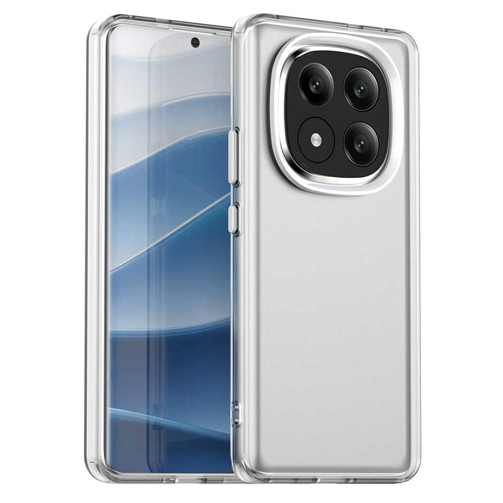 

For Xiaomi Redmi Note 14 Pro+ 5G Case PC+TPU+PET Matte Anti-Drop Phone Back Cover G