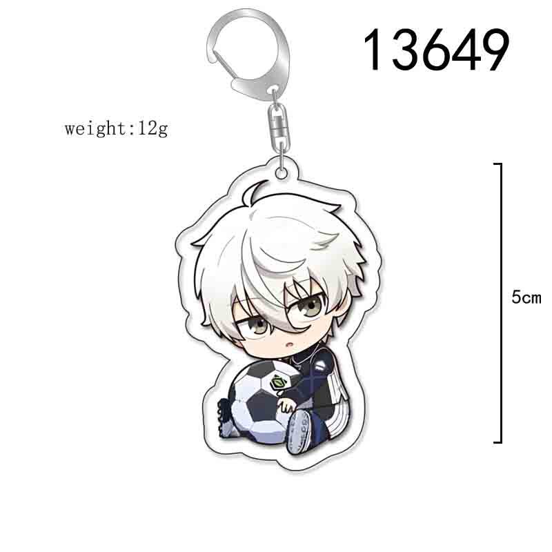

Blue Lock Acrylic Keychain Seiichi Hiori Bachira Meguru Chigiri Hyoma Kunigami Rensuke Anime Cosplay Accessories