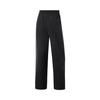 Li Ning Fitness Series Comfortable Straight Leg Mid Waist Drawstring Casual Pants Women Bottoms Black AYKV032-2