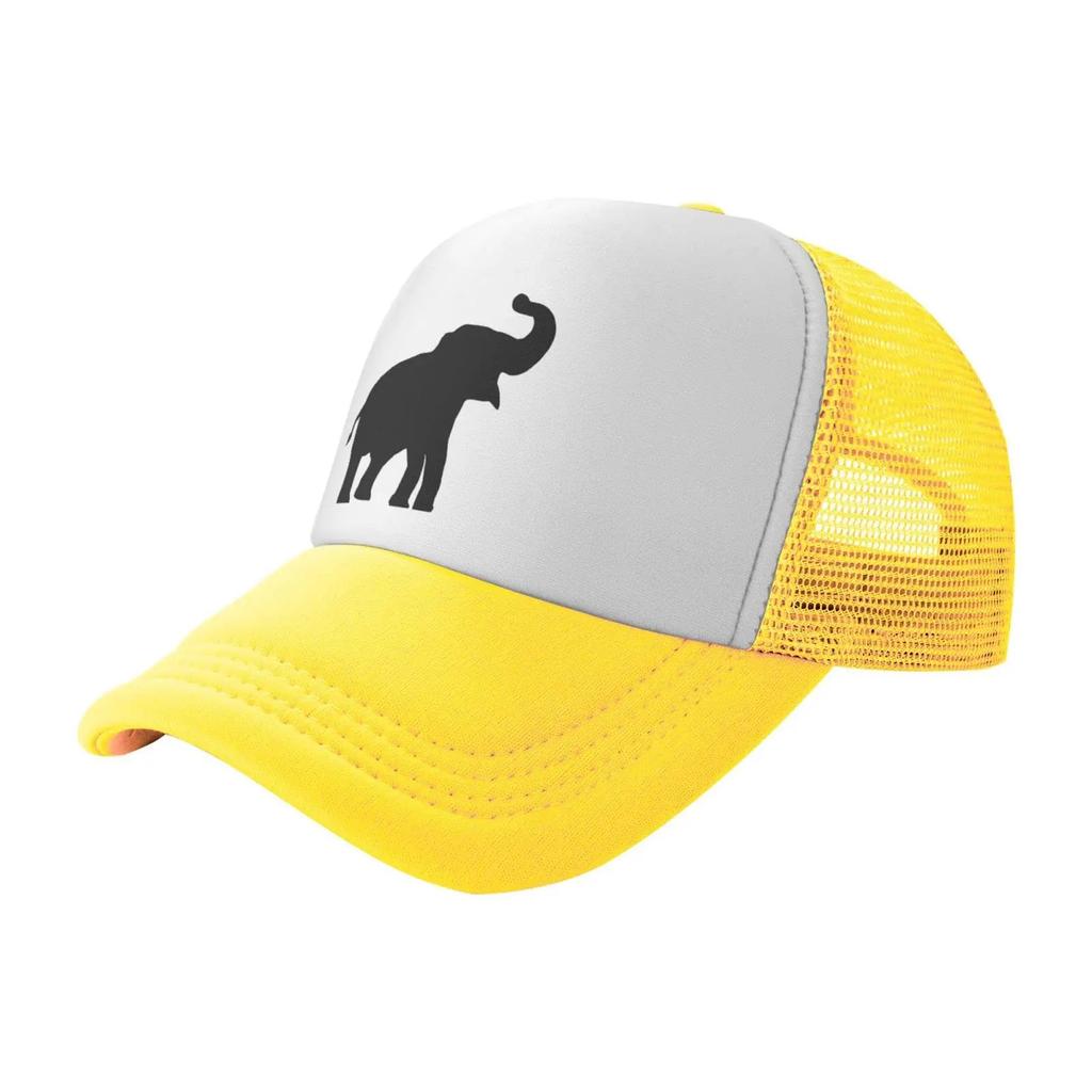 Elephant Hat Animal Mesh Cap for Men Women Adjustable Trucker Hats Baseball