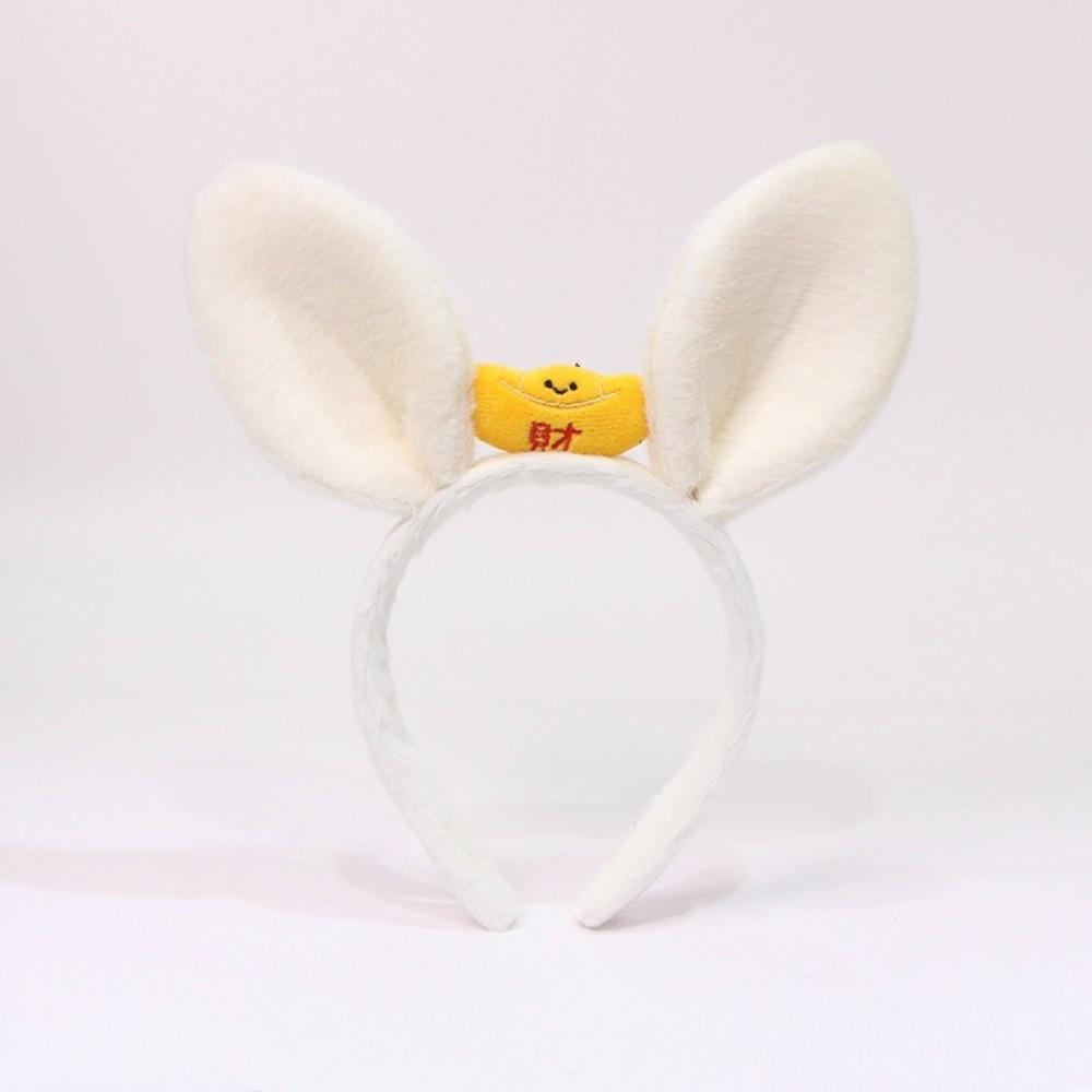 Pony Horse Hair Hoop Mascot Plush Horse Headband Exquisite New Year Headband  Women