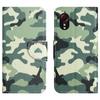 For Samsung Galaxy Xcover7 Magnetic Phone Case Pattern Printing Folio Sand Cover