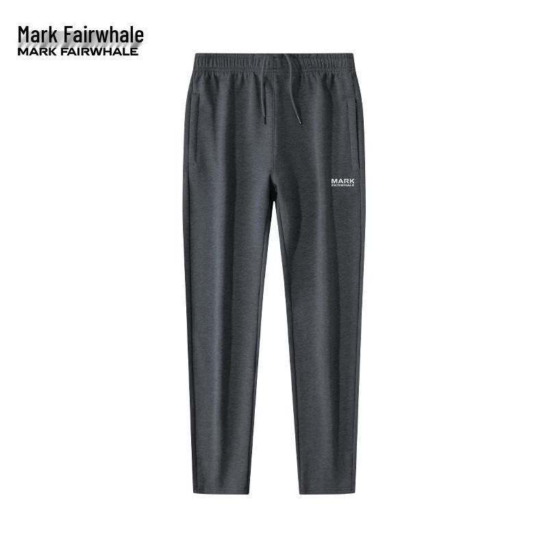 MARK FAIRWHALE Men s Summer Straight-Leg Trousers 5XL серый