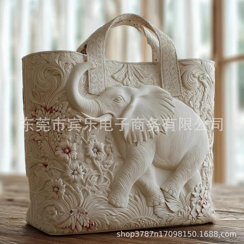 3D Printed Tote Bag Crossbody Women 600D Oxford Fabric Fashion Handbag