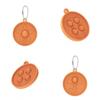 Delightful Squid Game Pop It Simple Dimple Push Bubble Keychain Pendant Fidget Toy For All Ages