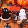 Lieblicher Geister Stifthalter Niedliche Cartoon Schreibtischdekoration Kreative Geisterfigur Statue Spielzeug Halloween Dekoration Geschenke