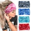 Bohemian Paisley Tie-Dye Wide Knot Headband for Women