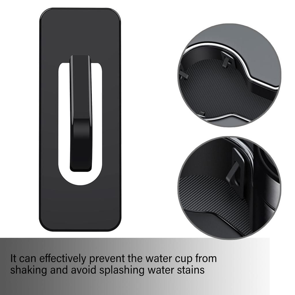 3Pcs/6Pcs Car Cup Holder Limiter Self Adhesive Fixing Clip Universal Auto Water Cup Slot Limit Pad Bottle Slot Limiter