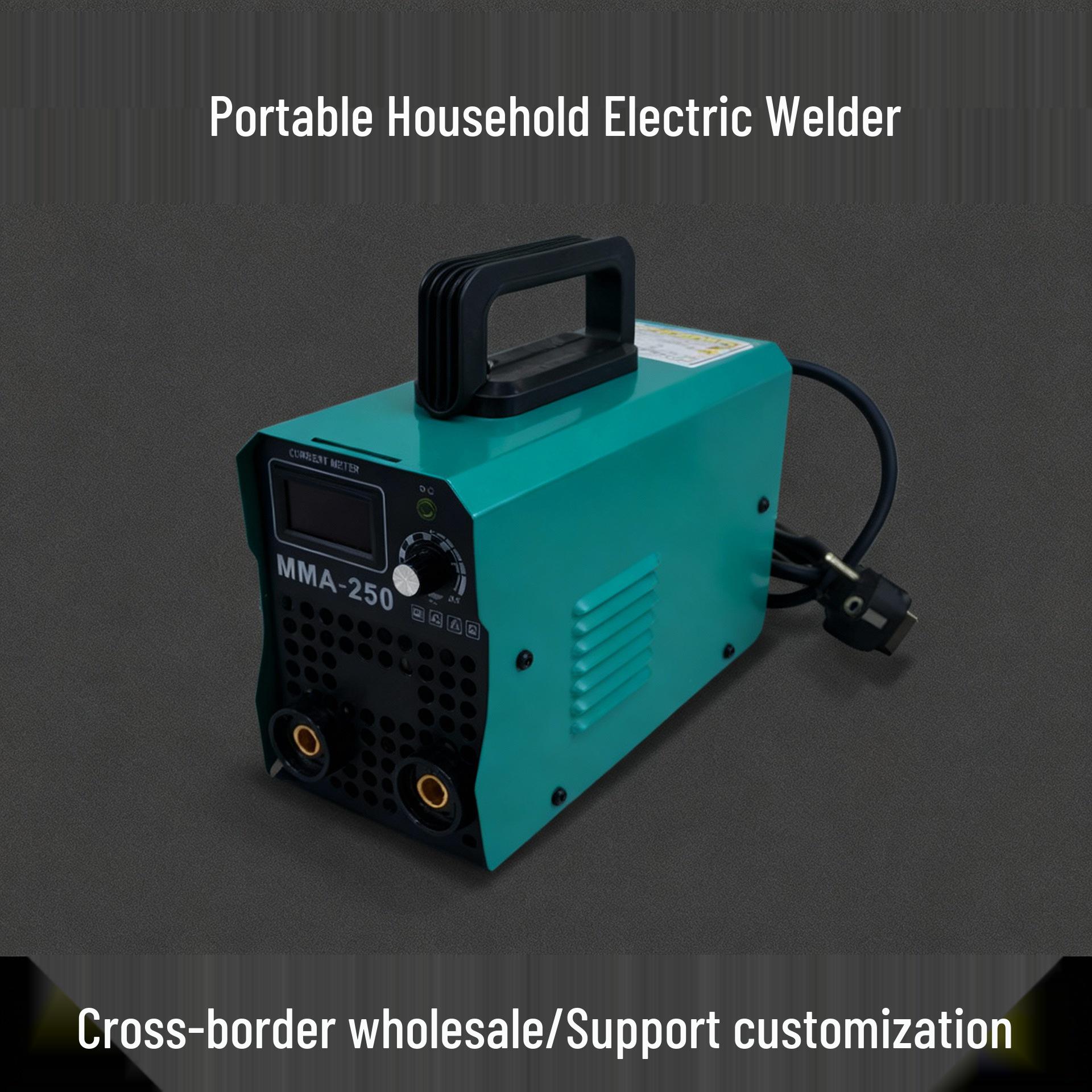 

Portable MMA-250 Electric Welder - 220V European Standard Manual Household Unit 220v Body Only