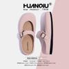 Global Bag Head Half Slippers Women's ZHQ3732 New Summer Wear Lazy Women's Shoes with One Foot and Big Head Sandals