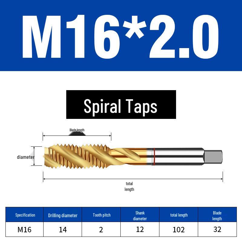 High-Strength Alloy Stainless Steel Tap with Spiral Groove and Anti-Breakage Design