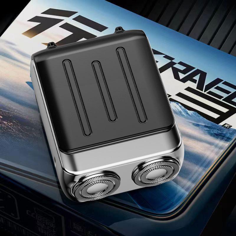 Compact Rechargeable Travel Shaver for Men