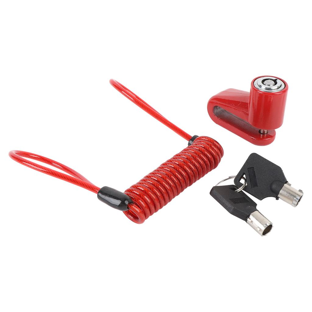 Scheibenbremsen-Radschloss-Set Aluminiumlegierung Diebstahlsicherung Sicherheits-Rad-Scheibenbremsenschloss für M365 Pro