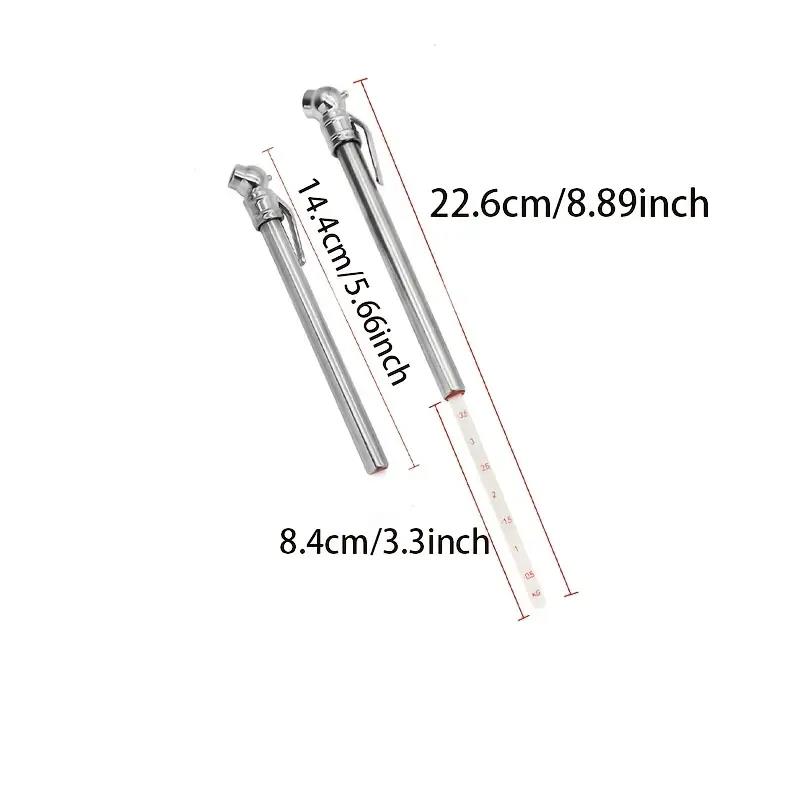 2pcs High Precision Car Tire Air Pressure Gauge Portable Motor Tire Pressure Measuring Pen Car Tire Pressure Monitor Tester ToolGood Product