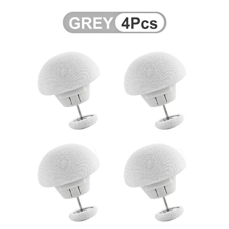 4-20pc Mushroom BedSheet Quilt Clip Anti-Slip Bedding Fasteners Reusable Duvet Cover Blanket Fix Buckle One Button Unlock