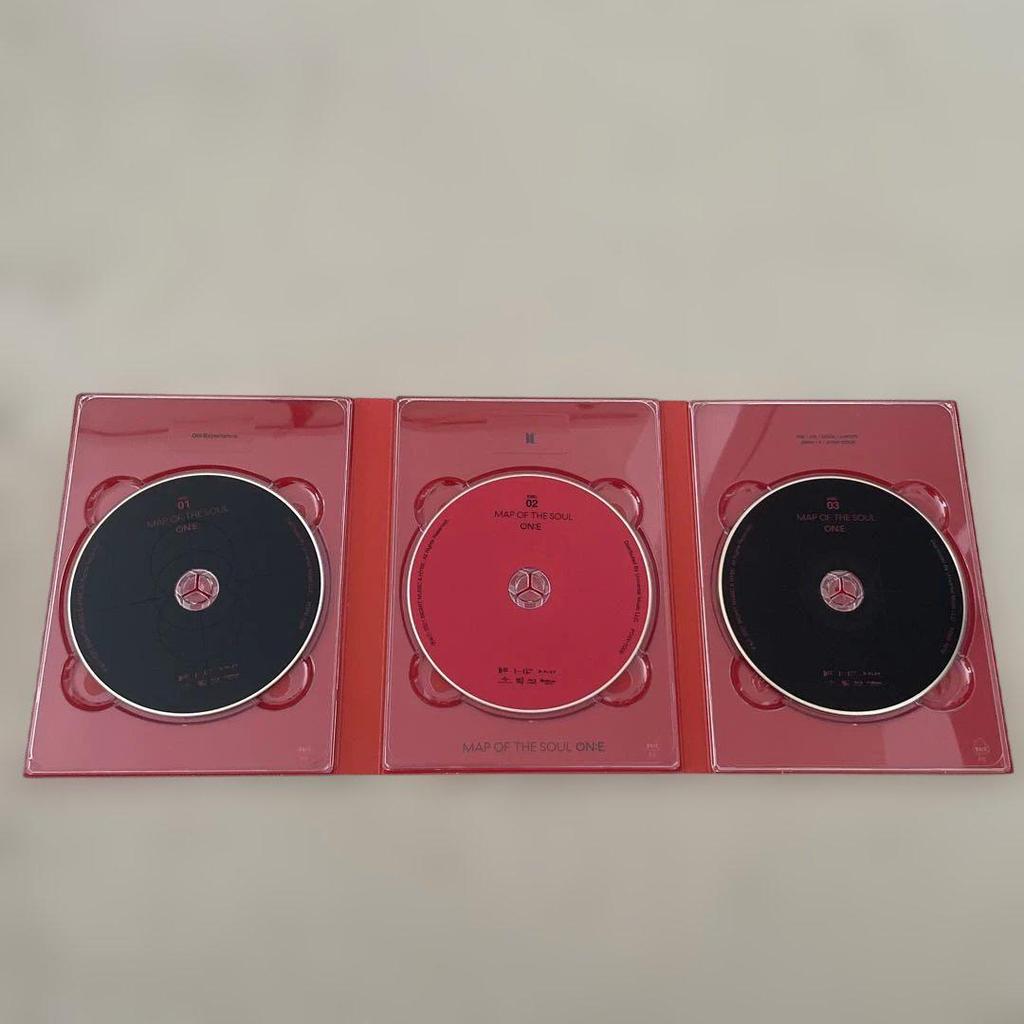 [USED] BTS MAP OF THE SOUL ON:E 3-disc set. Blu-ray
